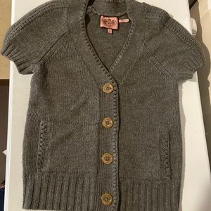Heavy weight Juicy Couture Short Sleeve Cardigan